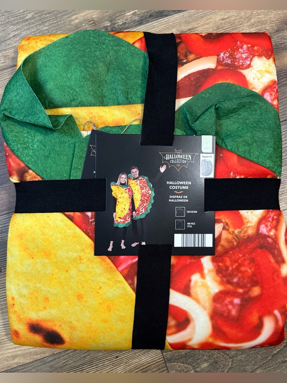 Aldi Halloween Collection Taco Costume Pizza Toppings Unisex Size Medium
